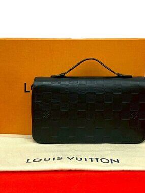 Louis Vuitton Box Zippy Wallet XL Damier Infini Leather